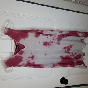 Tie dyed summer dress
